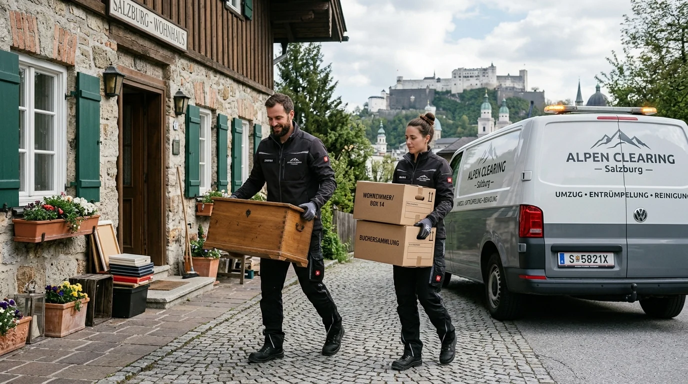 Entrümpelung Salzburg – Professionelle Handel mit Altwaren, Kleintransportgewerbe - mit unbeschränkter KFZ-Anzahl in Salzburg